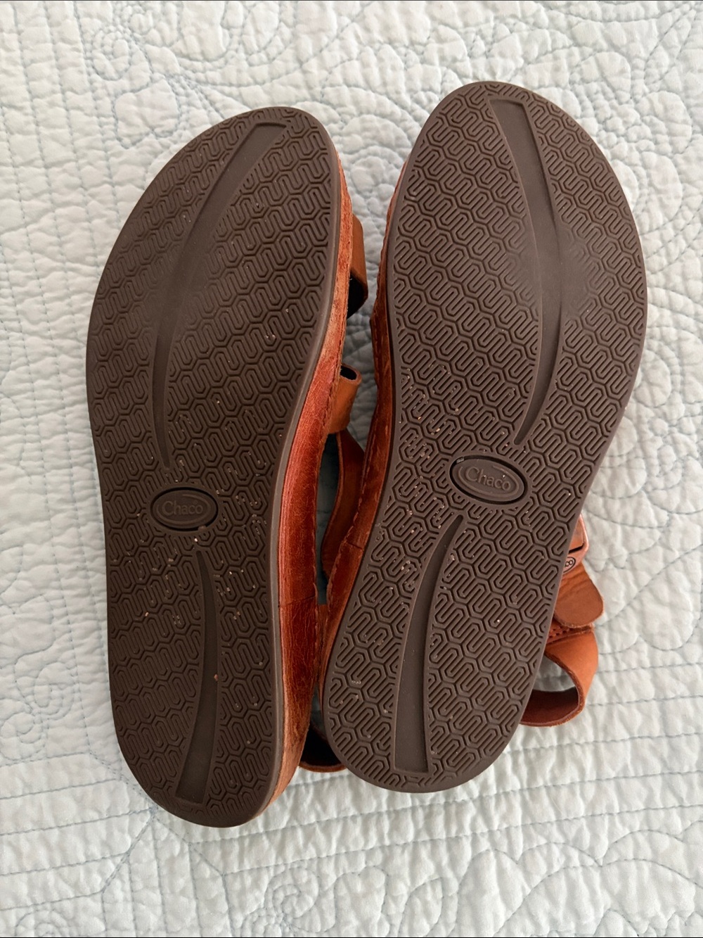 Chaco Women's Wayfarer Brown Leather Sport Sandals - Picture 2 of 4